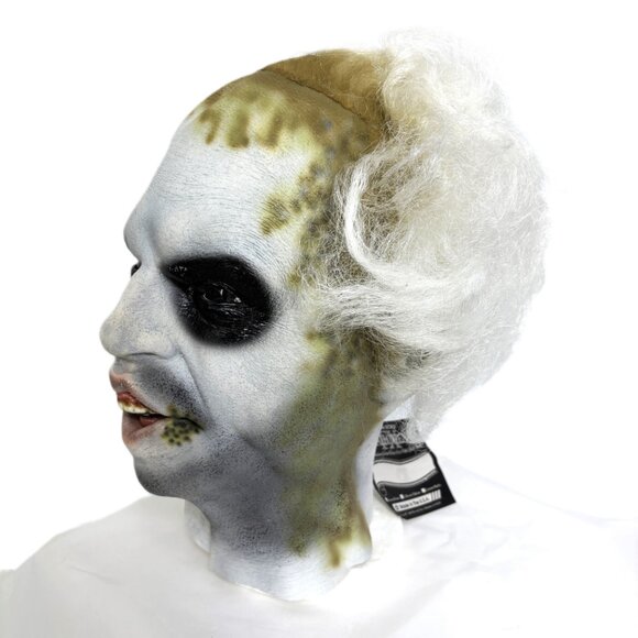 HTF Y2K - 2002  Beetlejuice w/  Hair  Latex Mask Cinema Secrets NWT NOS - Picture 5 of 13